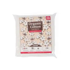Fairfield&trade; Organic Cotton Quilt Batting, 81" x 96"