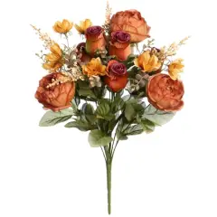 20" Orange Rose & Cosmo Mix Deluxe Bush by Ashland&reg;