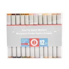 Dual Tip Neutral Sketch Marker Set by Artist's Loft&trade;