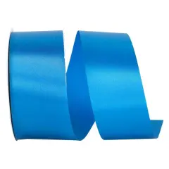 JAM Paper 1.875" x 50yd. Single Face Satin Allure Ribbon Deep Teal