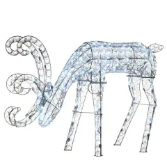 3.5ft. Crystal Bead Deer with LED Lights