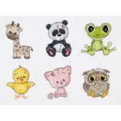 Luca-S Friends 3 Plastic Canvas Counted Cross Stitch Kit