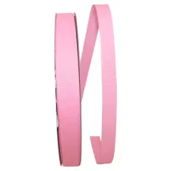 JAM Paper 5/8" Grosgrain Texture Ribbon Pink