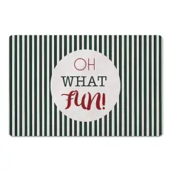 Oh What Fun 27x18 Floor Mat