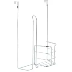 Kitchen Details Chrome 2-in-1 Over the Cabinet Cleaning Organizer