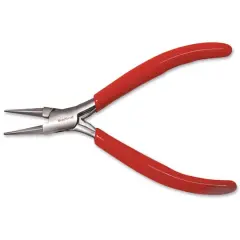 The Beadsmith&reg; 4.75" Red Round Nose Pliers
