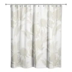 Cream Tones Protea Blooms Shower Curtain