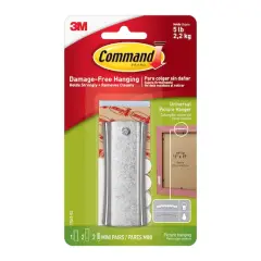 3M Command&trade; Sticky Nail Sawtooth Metal Hanger