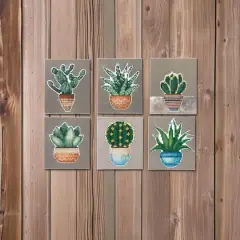 Succulent Diamond Art Kit by Make Market&reg;