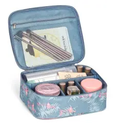 NEX&trade; Blue Cosmetic Organizer with Adjustable Divider