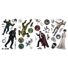RoomMates Classic Monsters Peel & Stick Wall Decals