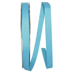 JAM Paper 5/8" x 100yd. Grosgrain Style Wired Ribbon Turquoise