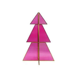 13" Glass Tree Tabletop D&eacute;cor by Ashland&reg; Pink