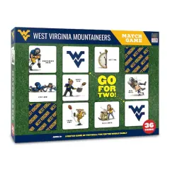 College Team Licensed Memory Match Game West Virginia Mountaineers
