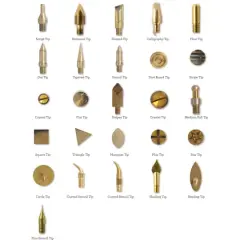 Plaid&reg; Wood Burning Mega Tip Set, 26ct.