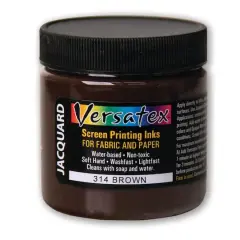 Jacquard Versatex Screen Printing Ink, 4oz. 314 Brown