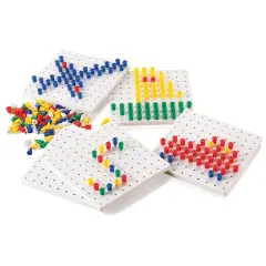Edx Education&reg; Pegs & Pegboards Set
