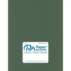 PA Paper&trade; Accents Pearlized 8.5" x 11" 80lb. Paper, 25 Sheets Moss