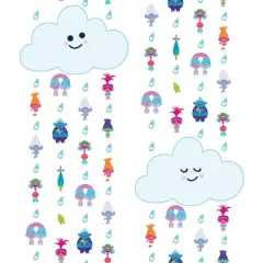 RoomMates Trolls Clouds Peel & Stick Wallpaper