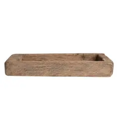 Hello Honey&reg; 33" Natural Decorative Wood Tray