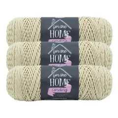 3 Pack Lion Brand&reg; For the Home Cording Yarn Buff