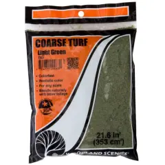Woodland Scenics&reg; Light Green Coarse Turf