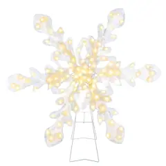 35" Outdoor Twinkling LED Snowflake