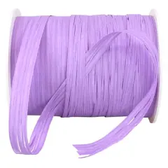 JAM Paper 3/8" x 100yd. Raffia Ribbon Lavender