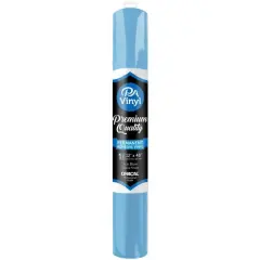 PA Vinyl Gloss Permanent Adhesive Vinyl Ice Blue