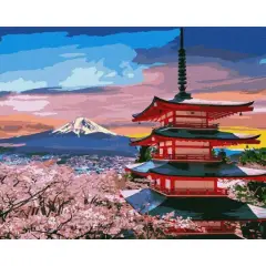 Ideyka Beloved Japan Painting by Numbers Kit