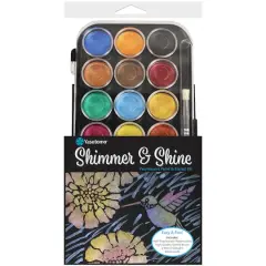 Yasutomo&reg; Shimmer & Shine Pearlescent Paint & Stencil Kit