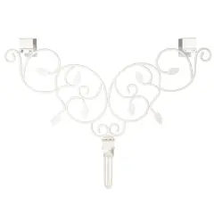 Village Lighting Adjustable Ivy Wreath Hanger White