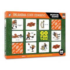 College Team Licensed Memory Match Game Oklahoma State Cowboys