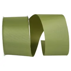 The Ribbon Roll 3" x 50yd. Grosgrain Allure Solid Ribbon Moss