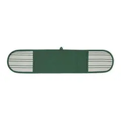 DII&reg; Chef Stripe Double Oven Mitt Dark Green