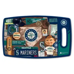 MLB Retro Series Cutting Board Seattle Mariners