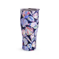 Vera Bradley&reg; 32oz. Morning Shells Stainless Steel Tumbler