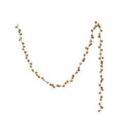 Hello Honey&reg; 6ft. Gold Glitter Pinecone Garland