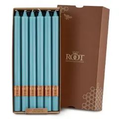 Root Candles Arista&trade; 12" Smooth Taper Candles, 12ct. Sky