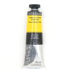 Sennelier Artists' Oil Color, 40mL 501 Lemon Yellow S2