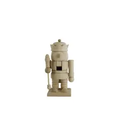 7" King with Scepter DIY Pinewood Nutcracker by Make Market&reg;