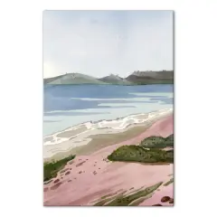 Solitude Beach 24" x 36" Canvas Wall Art