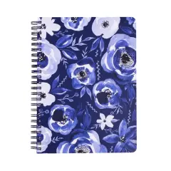 Steel Mill & Co.&reg; Mini Blue Watercolor Spiral Bound Notebook