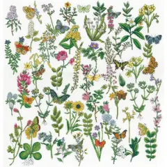Design Works&trade; Botanical Beauty Cross Stitch Kit