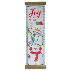 26" Joy to the World Galvanized Christmas Wall D&eacute;cor