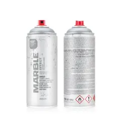 Montana&trade; Cans Marble Effect Spray Paint, 400mL Silver