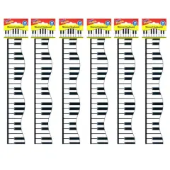 Trend Enterprises&reg; Terrific Trimmers&reg; Musical Keyboard Borders, 234ft.