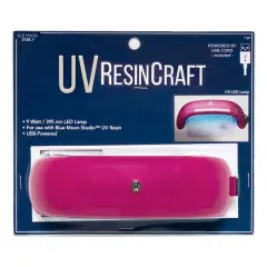 Blue Moon Studio&trade; UV Resin Craft Pink Curing USB Lamp