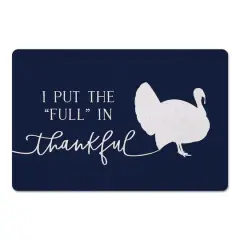 Full In Thankful Floor Mat