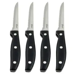 Oster Granger 4.5" Stainless Steel Blade Steak Knives, 4ct.